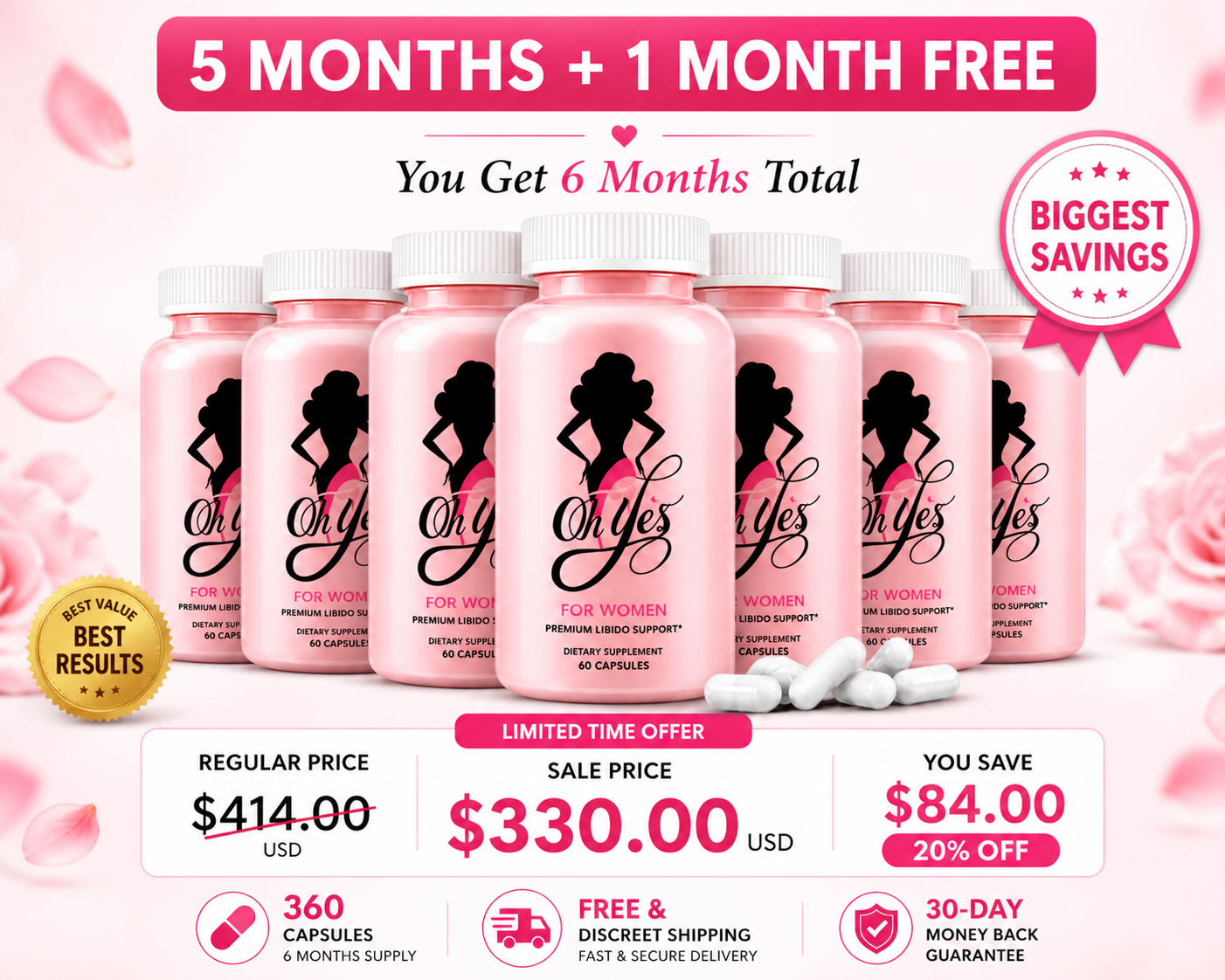 5 Months + 1 Free – Biggest Savings